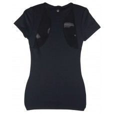 CAMISETA TRINYS COM TELINHA - BLACK/BLACK